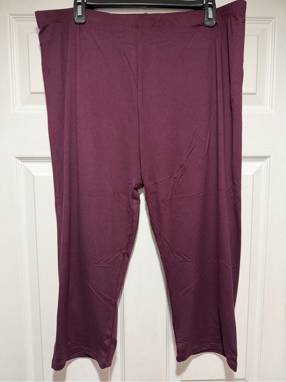 Women’s Plus-Size Maroon Leggings